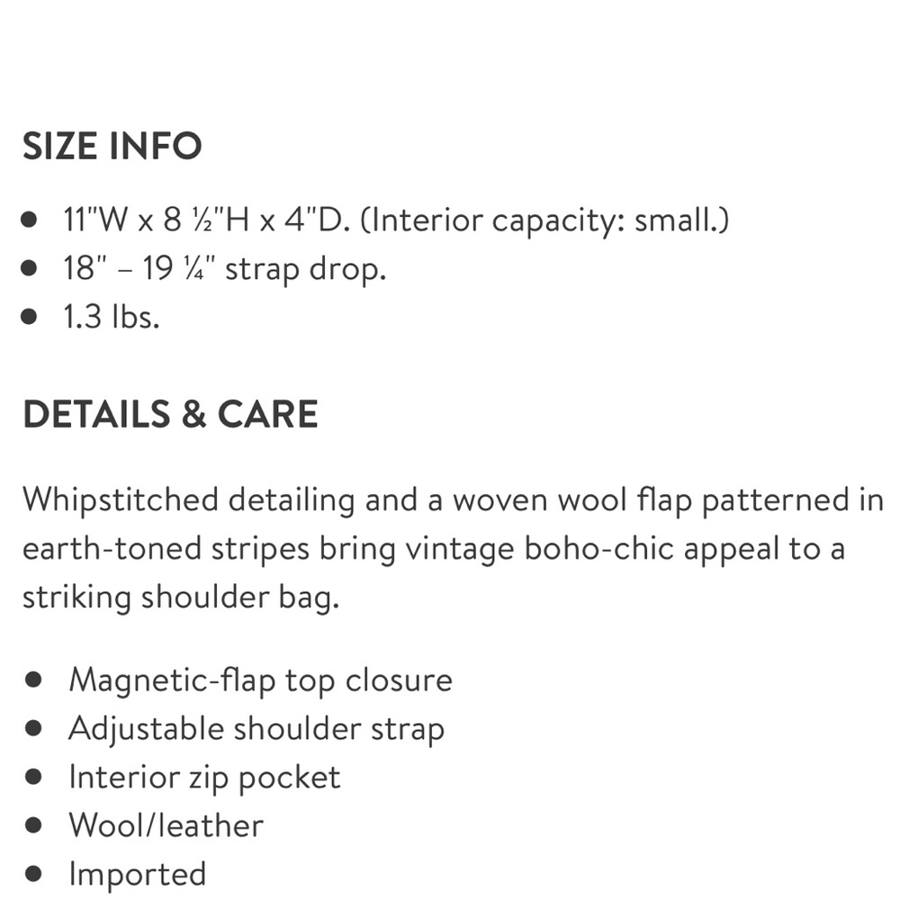 ISABEL MARANT ‘Asli’ Wool Leather Crossbody Bag - Picture 2 of 8